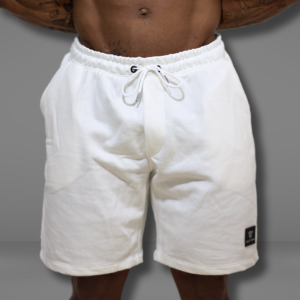 Bermuda em Moletom Offwhite